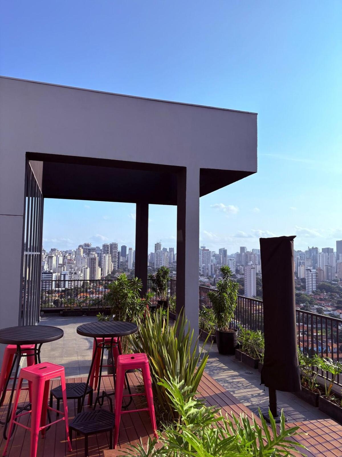 Apartamento Com Estacao De Trabalho E Vista Proximo A Faria Lima E Congonhas São Paulo Exterior foto